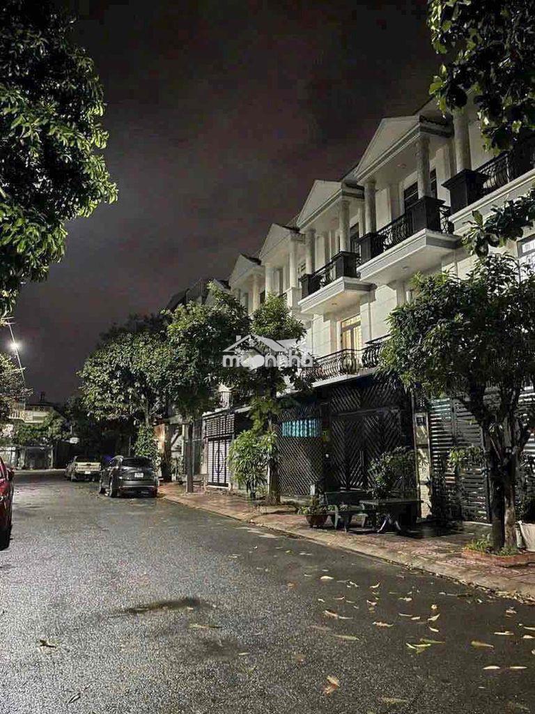 Cho thuê nhà 1 trệt 2 lầu kđt phúc đạt phường phú lợi 4pn-4wc