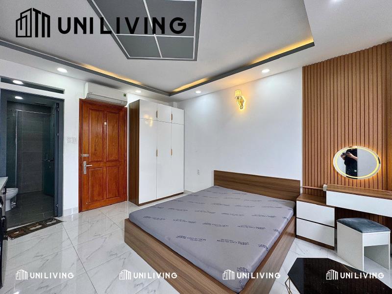 Thuê ngay căn hộ ban công máy giặt riêng full nội thất mới 100% ngay đường nơ trang long giáp quận 1,3 gần chợ bà chiểu  - Ảnh 3