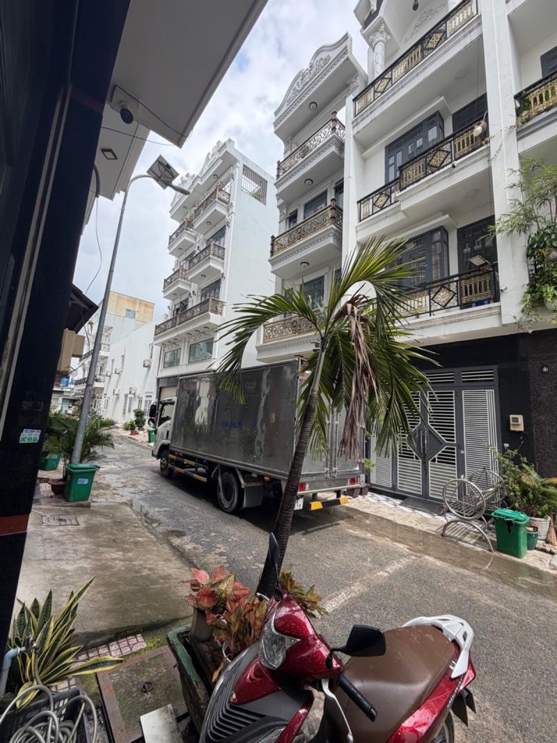 8.9tỉ - mtkd biệt thự mini 99m2 hẻm 7m thông ngay khu vip bình long kế công viên - ngang 6.5m tặng full nội thất tl