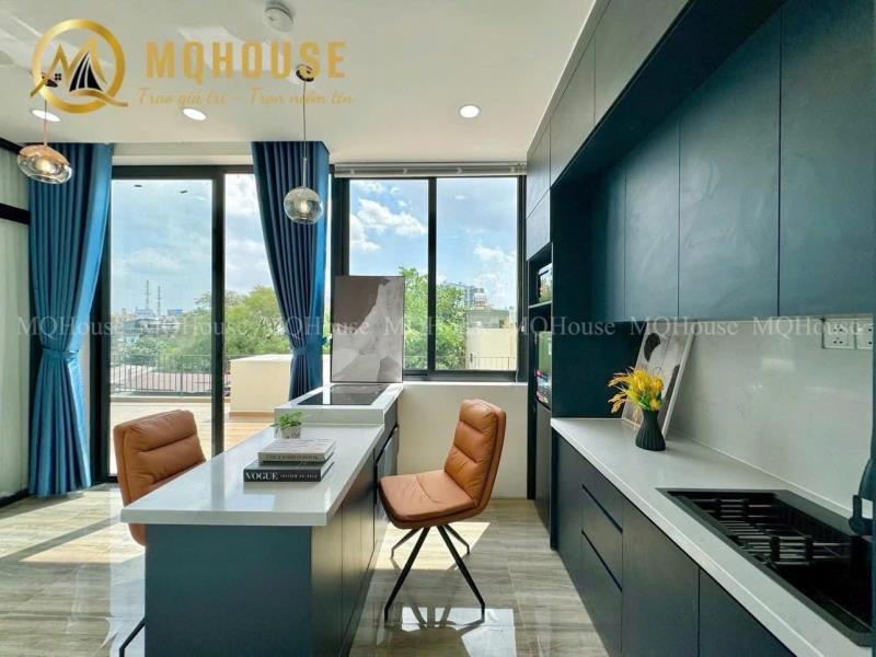 Cho thuê căn hộ 1pn penhouse cao cấp tân bình gần nhà ga t3-tiện di chuyển qua aeon-gò vấp - Ảnh 3