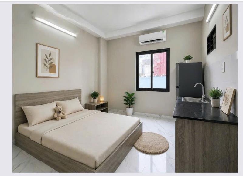 Phòng 35m2 ban công lớn siêu thoáng, full nội thất mới- ung văn khiêm, bình thạnh  - Ảnh 2
