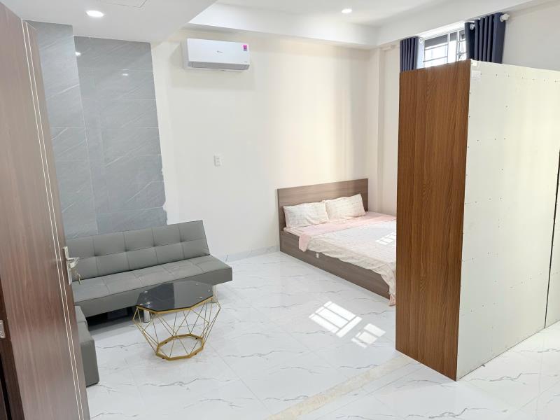 Cho thuê căn hộ cửa sổ trời sáng thoáng rộng 45m2 full nột thất ngay ngã tư hàng xanh xô viết nghệ tĩnh bình thạnh  - Ảnh 4