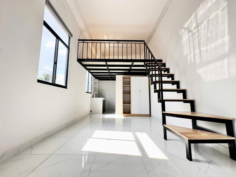 Cho thuê căn hộ duplex cửa sổ gác thoáng gần vaa và vhu 5p đi xe - gần chợ hoàng hoa thám-khu k300 và bàu cát đồng đen tân bình tân phú