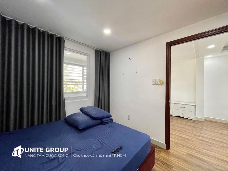 Cho thuê căn hộ 1pn tách bếp 50m2 full nội thất ánh sáng tự nhiên ngay nguyễn hữu cảnh gần cầu sài gòn giáp quận 1,3 khu dân trí cao , an ninh tốt  - Ảnh 3