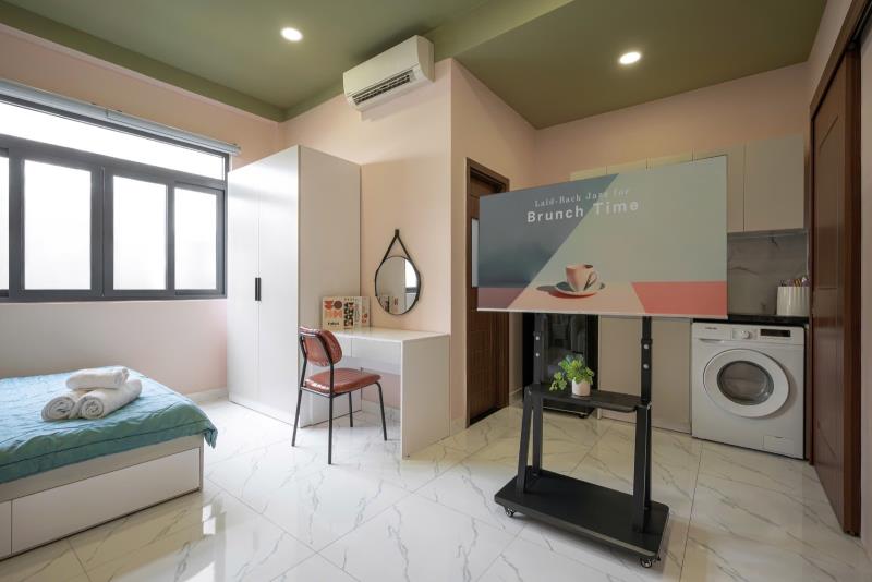 Cho thuê căn hộ full nội thất mới 100% ngay ngã tư hàng xanh tiện đi thị nghè, điện biên phủ, q1, q3, phú nhuận - Ảnh 3
