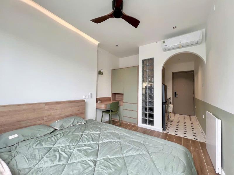 Cho thuê căn hộ tách bếp ban công máy giặt riêng gần hồ nhà thờ tân định, chợ tân định - Ảnh 2