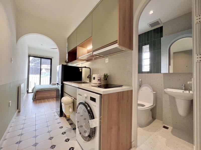✨ Cho thuê căn hộ - 35m² -  có ban công – full nội thất – máy giặt riêng – gần chợ bà chiểu ✨