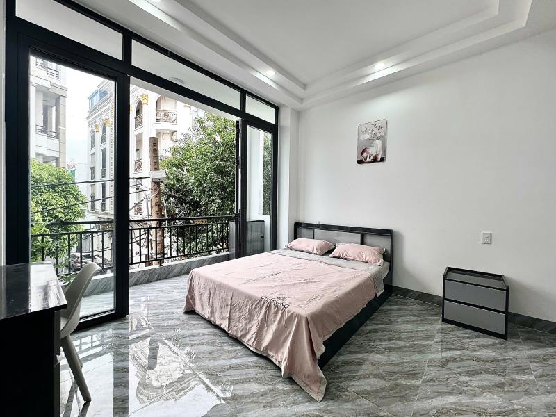Khai trương căn hộ mới bình thạnh giáp gò vấp, rộng 40m2 ban công lớn full nội thất - Ảnh 4