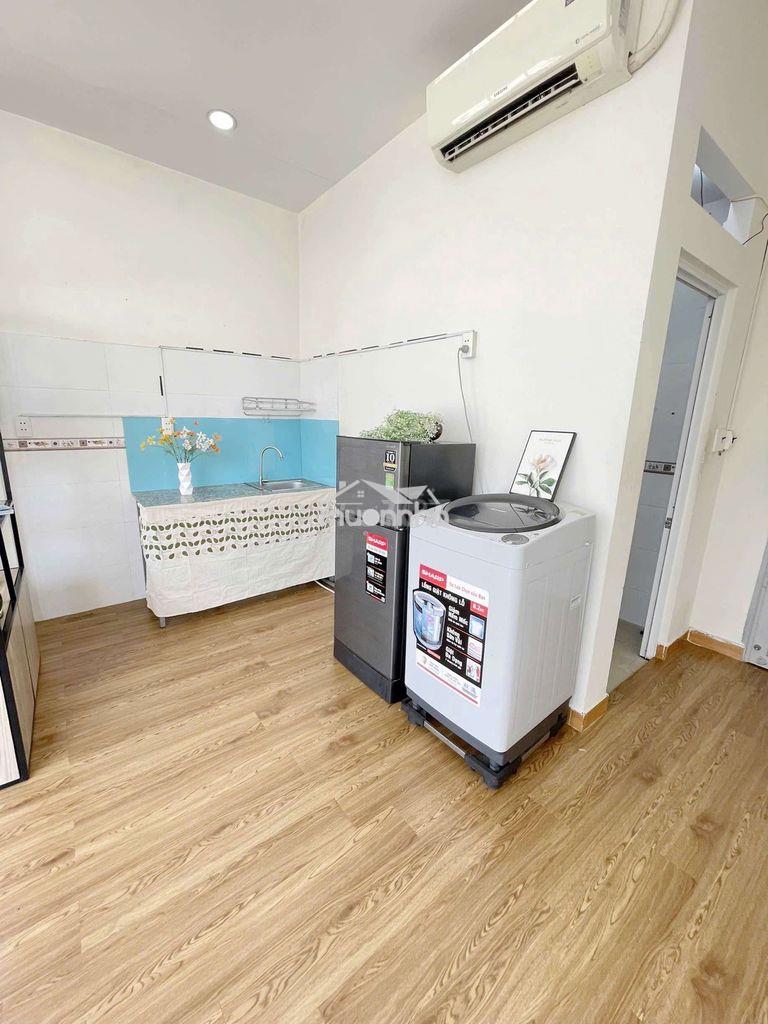 Cho thuê studio full nt,máy giặt riêng⚡33m2⚡gần vlu cs2 - Ảnh 4