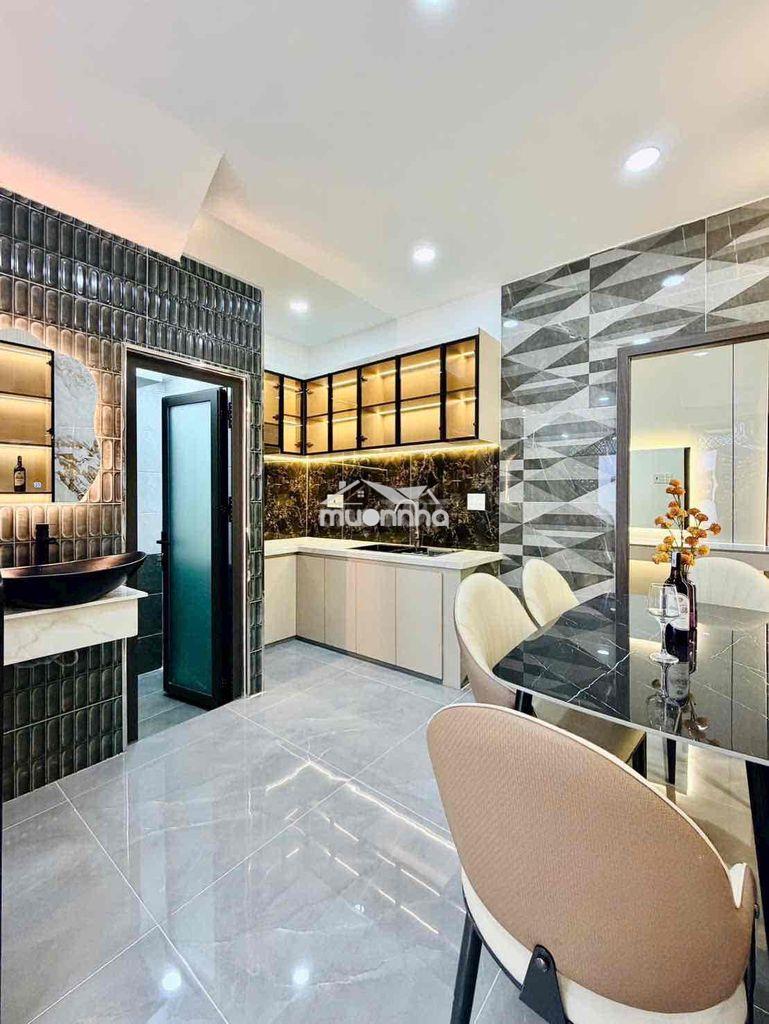 Siêu phẩm - gò vấp - gần bình thạnh - 50m2 - full nội thất - chỉ 5.35 - 2