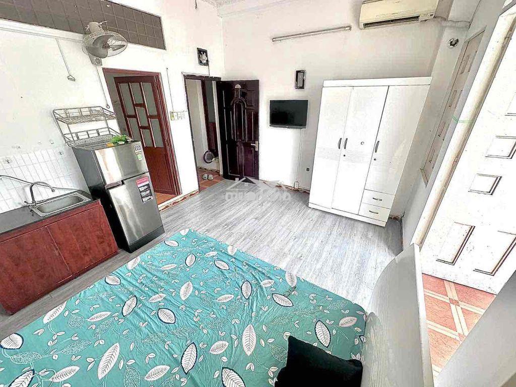 Studio ban công full nội thất gần đh ueh đh bách khoa đh sư phạm - Ảnh 2