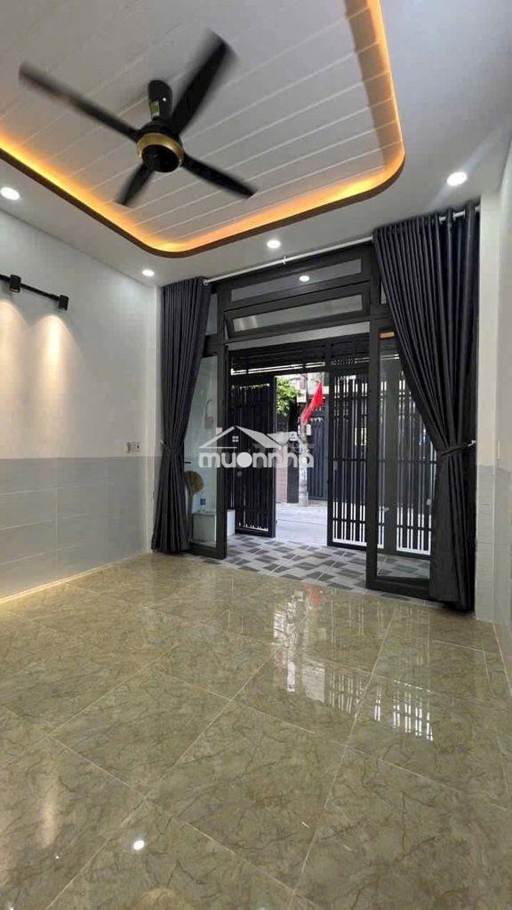 Cho thuê nhà mới giá rẻ hẻm đường lâm thị hố phường tân chánh hiệp q12