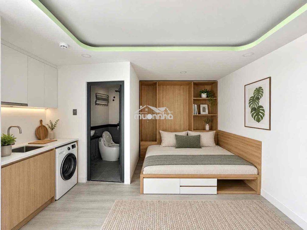 Căn hộ studio thoáng mát ngay đường dương quảng hàm - sát văn lang - Ảnh 4