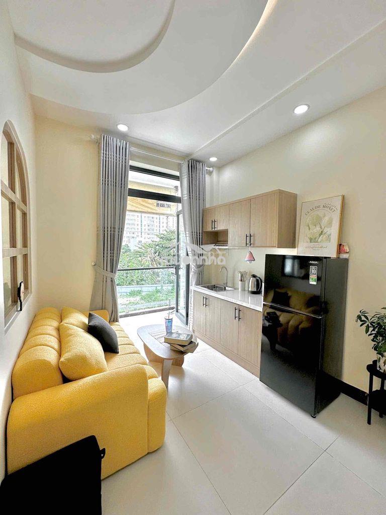 Căn hộ đẹp 1pn riêng tách bếp, ban công lớn thoáng rộng rãi tiện đi q1 - Ảnh 3