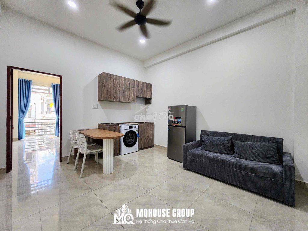 1 phòng ngủ ban công - mới 100% dtich 50m2 ngay luỹ bán bích - Ảnh 3