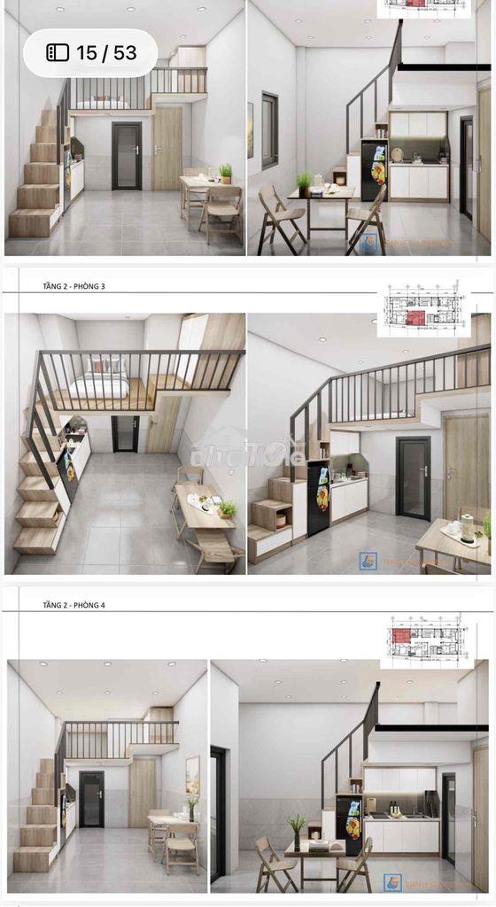 Căn hộ 16-20m2 full nội thất phước long đỗ xuân hợp tphcm