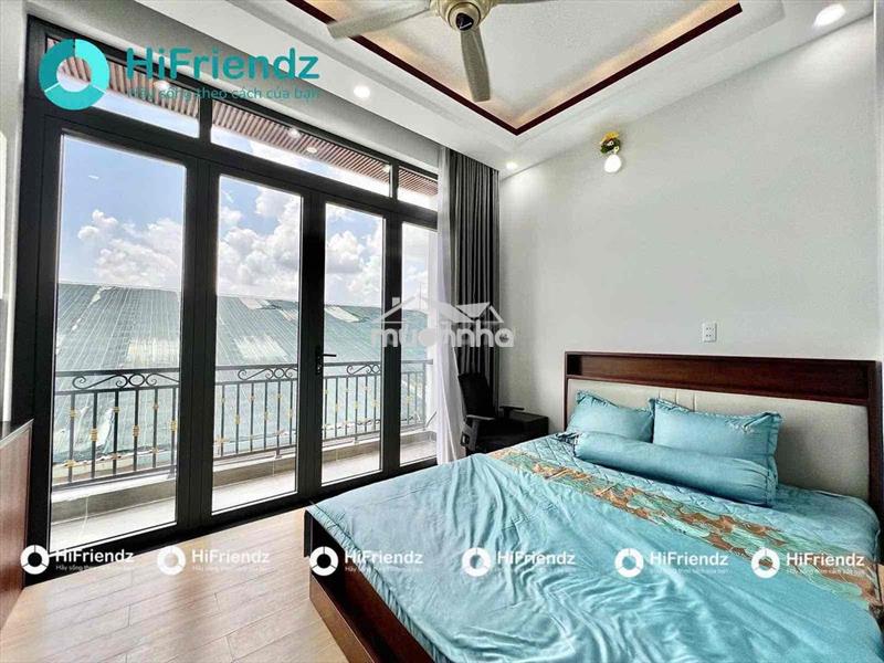 Cho thuê studio ban công full nội thất gần emart phan huy ích