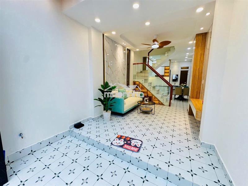 Nhà đẹp, hẻm xe hơi phan văn trị, 44m2 đất, 3pn, full nội thất, ở liền