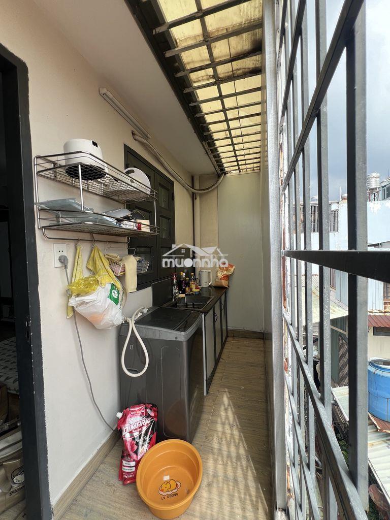 Căn hộ studio - gò vấp- 60m2 - full nội thất - ban công - tách bếp - Ảnh 4