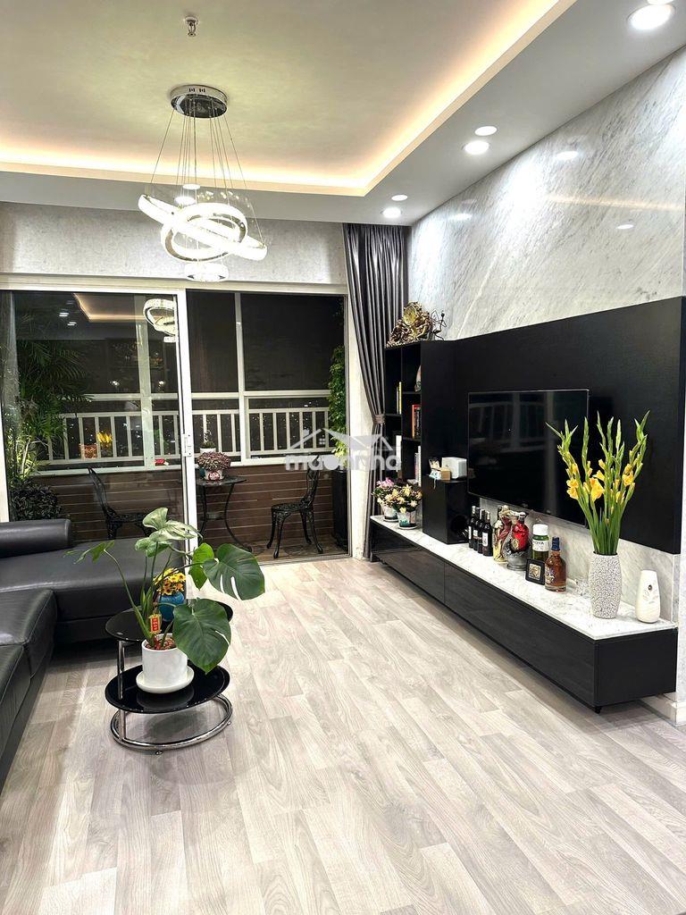Căn góc 85m2 hoàng kim thế gia, sổ hồng sẵn, full nội thất,
