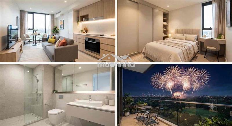 Chuẩn sống hiện đại – căn hộ 1pn+ 42,95m² bcons central park | tầm nhì
