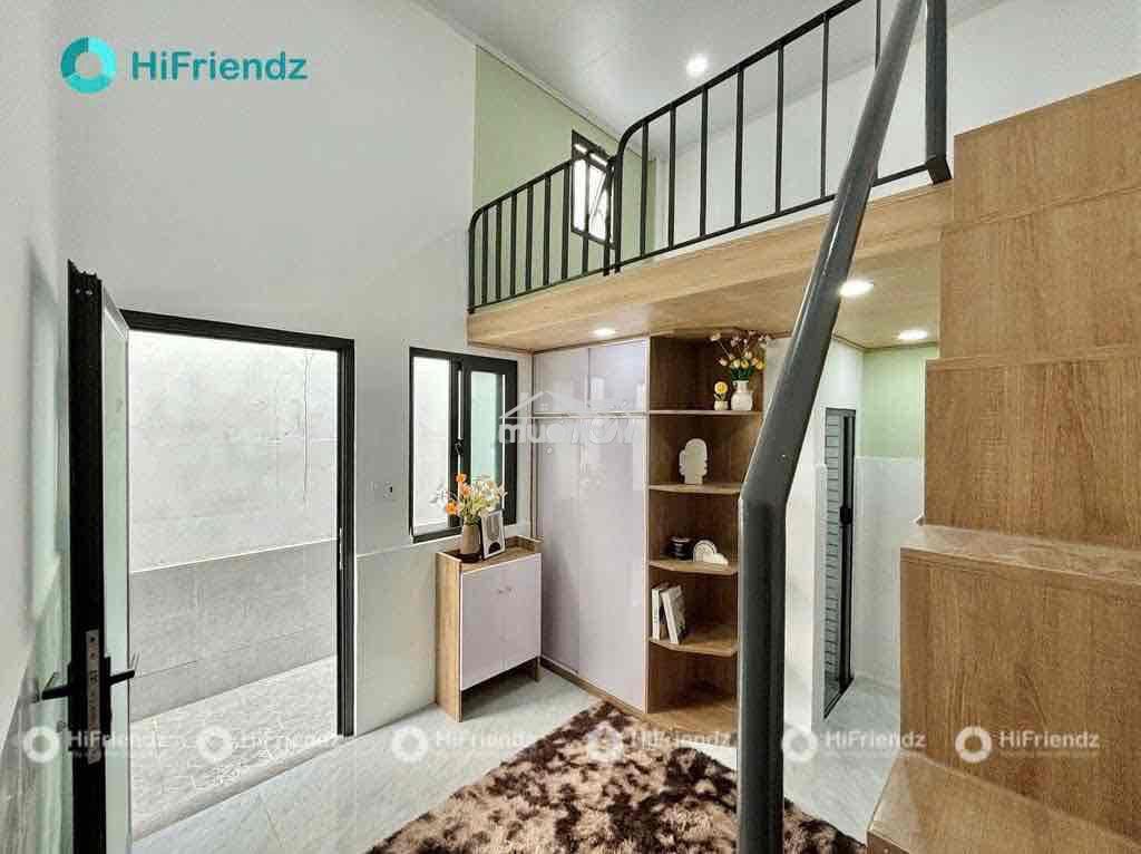 Trọ trệt dắt xe vô nhà - gác cao - sẵn nt - cách đh công thương 300m - Ảnh 3