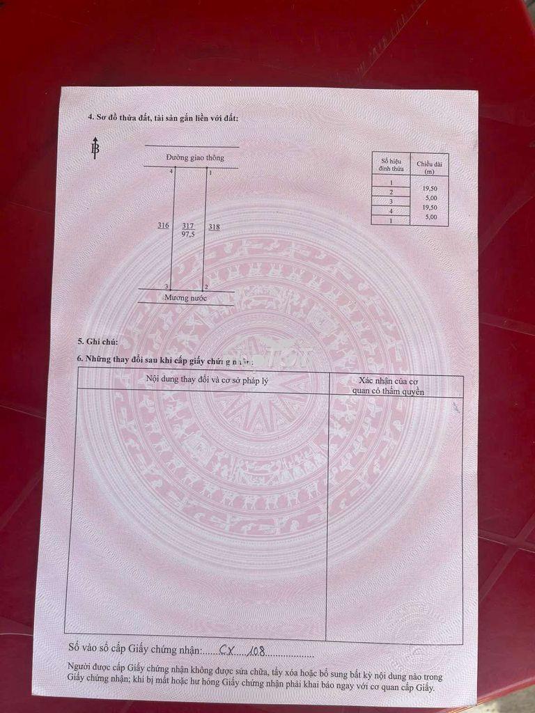 Chủ cần bán nhanh lô tđc suối chồn