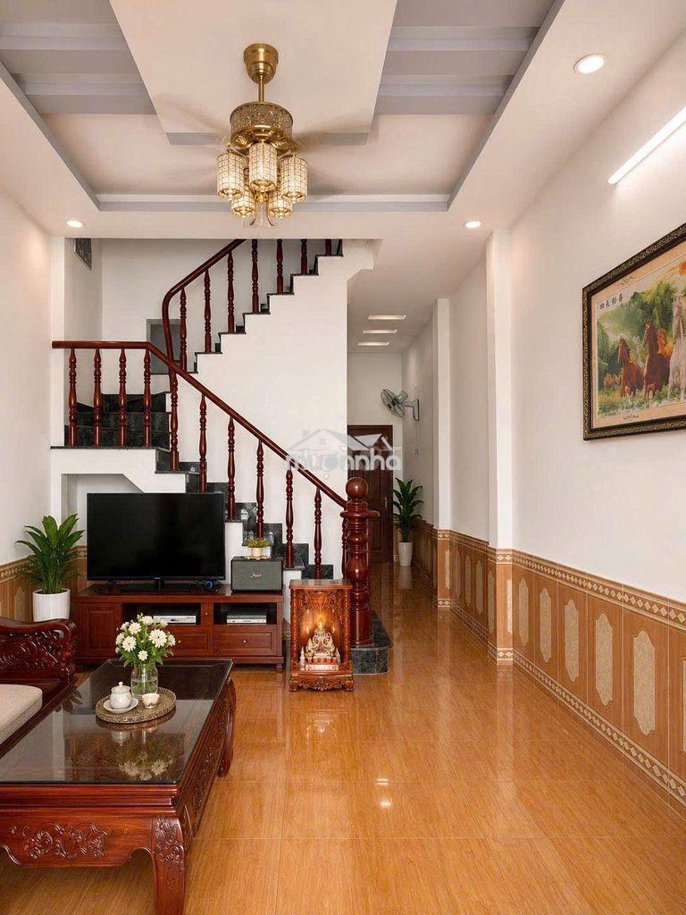 Bán nhà trệt lầu hoàn công giá rẻ gần ngã tư bình trị - bicosi dĩ an  - Ảnh 2