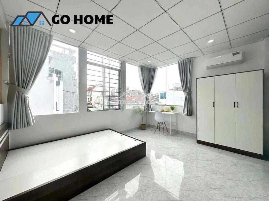 Studio cửa sổ view kính full nội thất siêu thoáng ngay dương quảng ham - 2