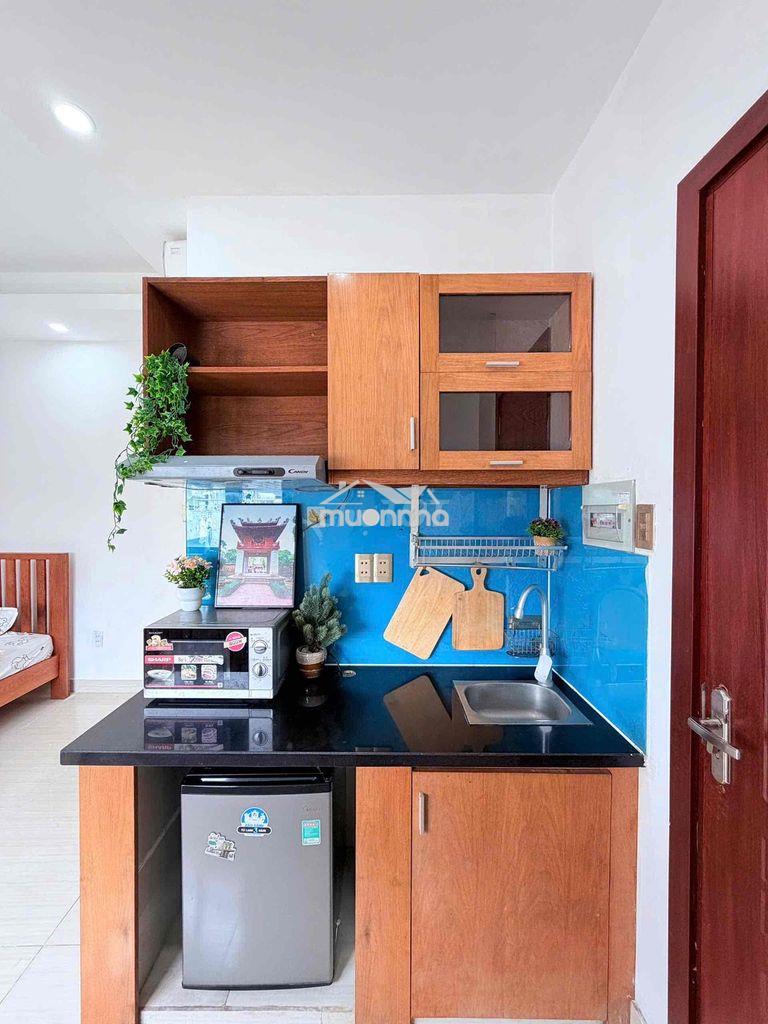 🏠 Cửa sổ lớn - full nội thất - ngay bờ kè hoàng sa - mới 100% - 3