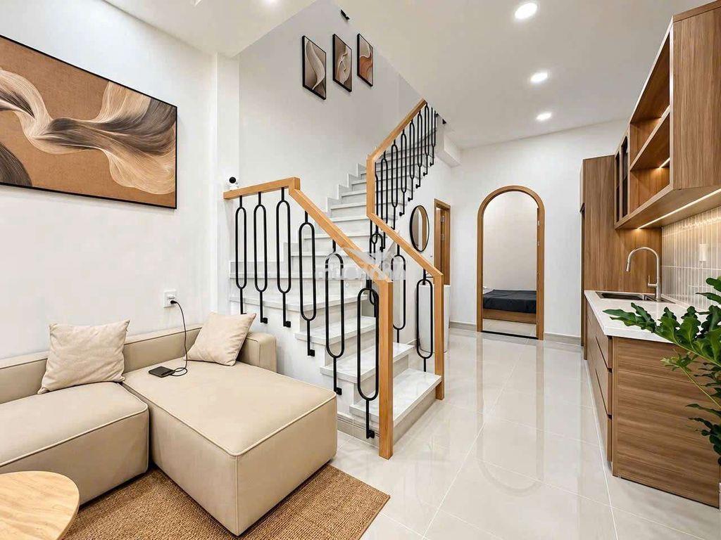 Bán nhà dtsd 75m2 đúc 1 lầu 3pn2wc gần lạc long quân p bảy hiền  - 4