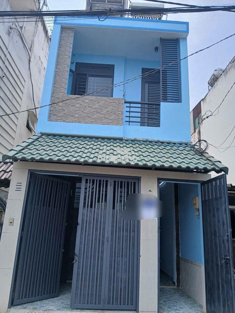 Cho thuê nhà mặt tiền bờ  kênh tham lương lê đức thọ p13 quận gò vấp