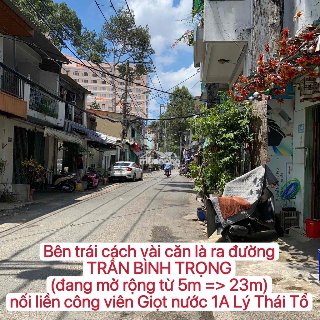 Bán nhà nhỏ khu đẹp đối diện công viên số 1 lý thái tổ - 2