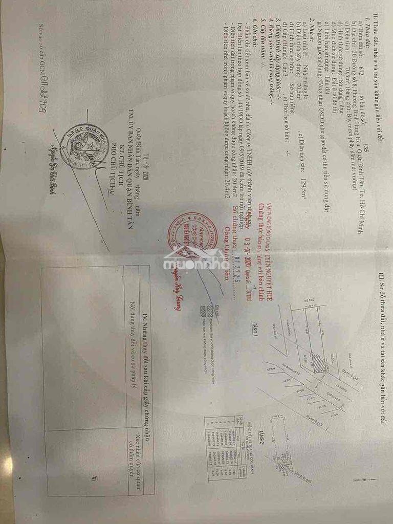 Chính chủ bán gấp nhà mặt tiền đường số 8 - 2