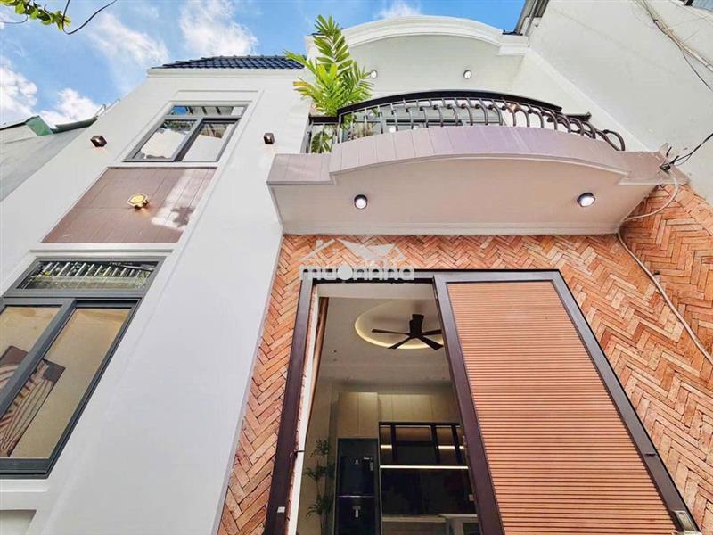 Nhà hẻm 5m tân hoà đông, 42m2, 2 tầng đúc, có pn trệt, kế chợ phú lâm