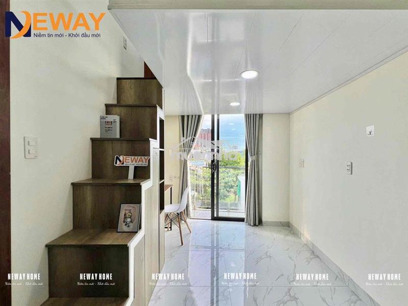 ✨ Studio gác cao mới tinh – không gian rộng, ban công kính đón nắng
