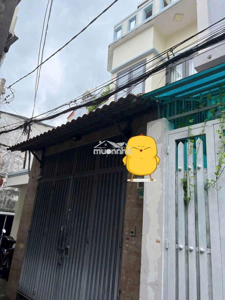 Nhà trệt lầu 4*11 trệt  lầu quảng trung  cực rẻ 