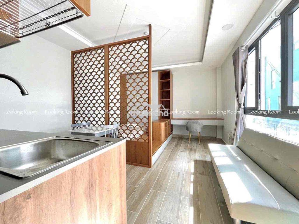 Cho thuê căn hộ studio 1pn full nội thất ngay khu etown - Ảnh 3