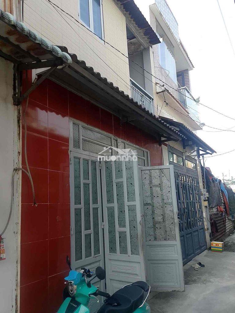 Cho thuê nhà mới sạch sẽ có sẵn máy lạnh nước sạch 2p quách điêu - Ảnh 3