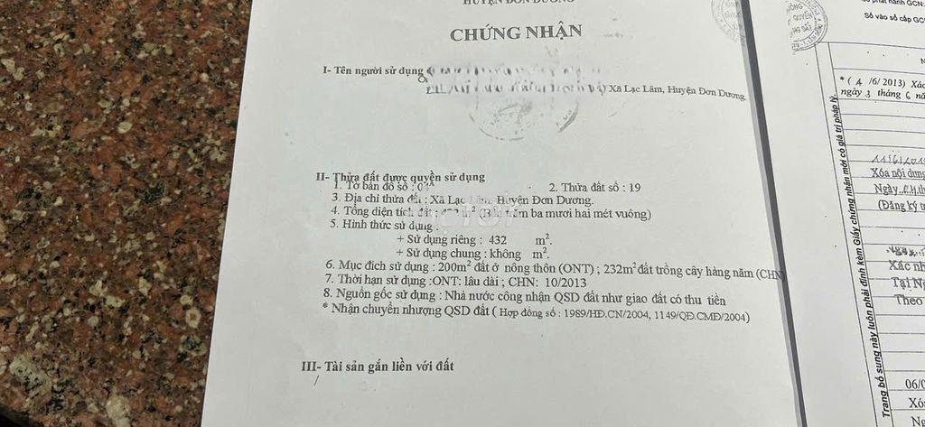 Bán nhà lạc lâm làng, đơn dương, lâm đồng, giá 3 tỷ.  - 2