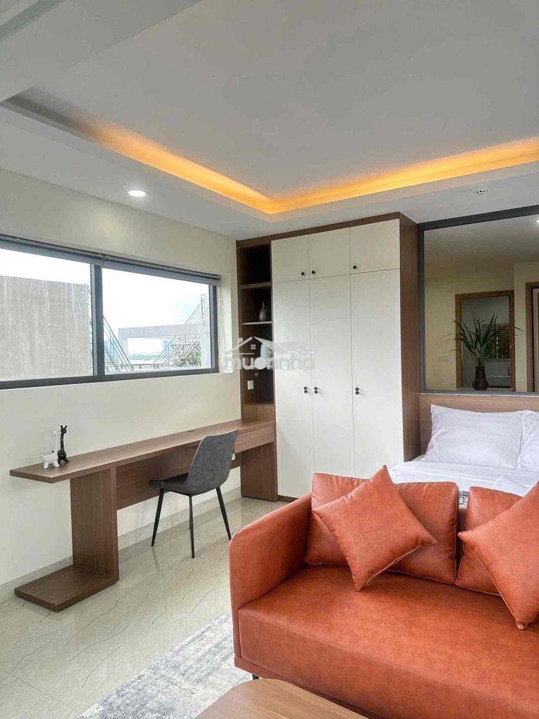⚜️Căn hộ 1 phòng ngủ ban công⚜️ - full nội thất -  gần đảo kc - Ảnh 4