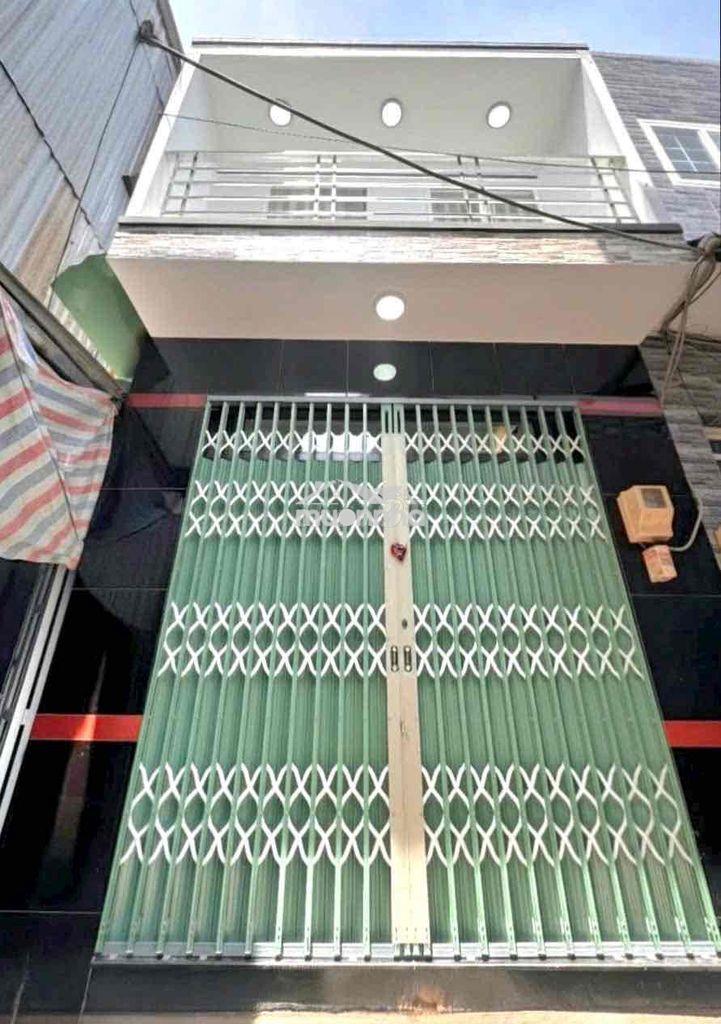 Nhà mới – thiết kế gọn đẹp – dọn vào ở ngay  3,5x9 trệt lầu 2pn bự