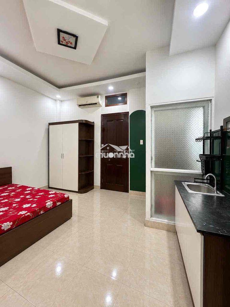 Studio cửa sổ, 25m2, 4tr6 full nội thất, hồ văn huê, phú nhuận