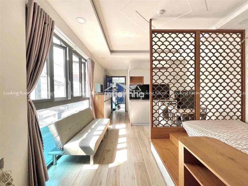Cho thuê căn hộ studio 1pn full nội thất ngay khu etown