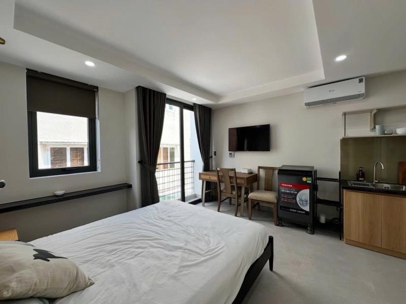 Cho thuê căn hộ hầm xe ,thang máy ngay nơ trang long thuận tiện đi các quận trung tâm  - Ảnh 4