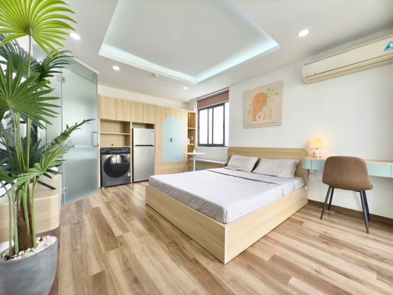 Cho thuê căn hộ ban công mới ngay đường số 77, tân quy kế bên lotte mart - Ảnh 2