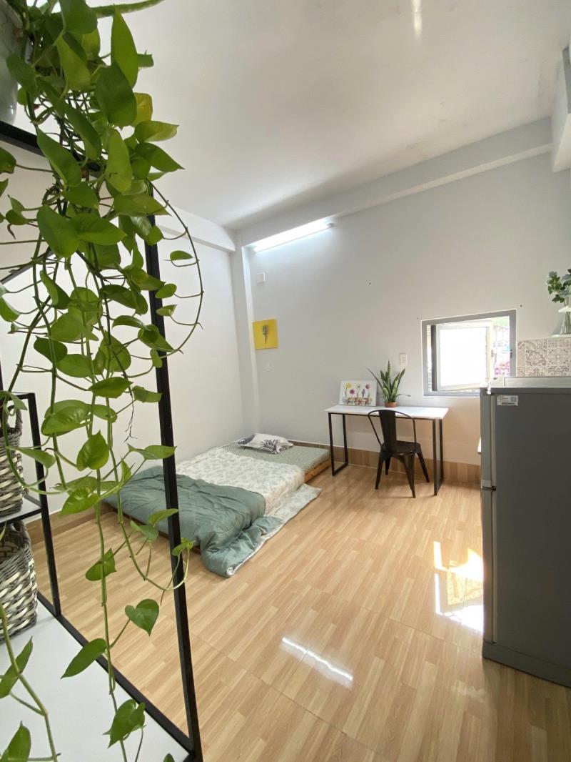 1 phòng giường ngủ cửa sổ thoáng, full nội thất giá siêu hạt dẻ – hồ văn huê, phú nhuận gần sân bay quận 1, 3  - Ảnh 2
