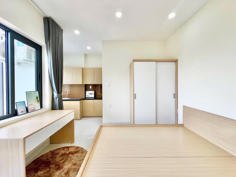Studio ban công rộng siêu thoáng ngay đặng thuỳ trâm gần đh văn lang, tiện đi gò vấp, nguyễn xí, nơ trang long - Ảnh 3