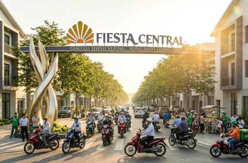 Nhà phố fiesta central – điểm chạm của nhịp sống hiện đại - Ảnh 4