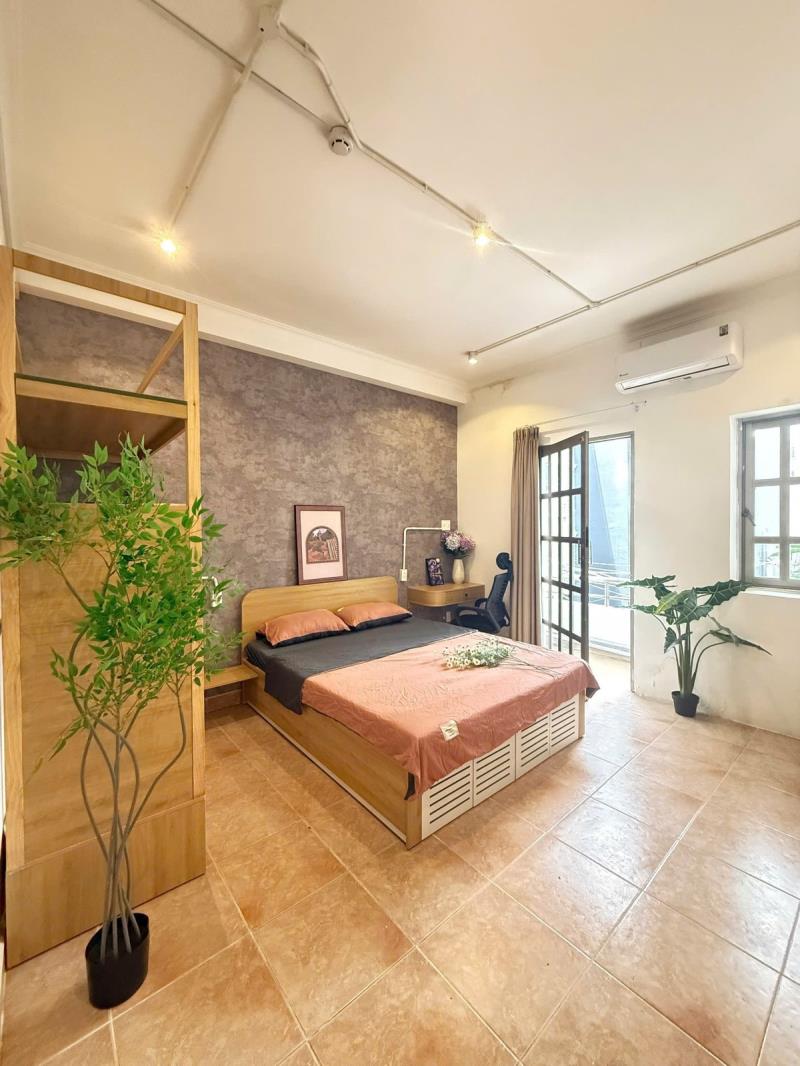 Phòng trọ cho thuê ngay trung tâm quận 1 - đường điện biên phủ, phường đa kao cũ, quận 1 - máy giặt riêng - ban công - gần đh kinh tế tphcm